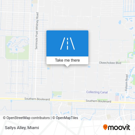 Mapa de Sallys Alley