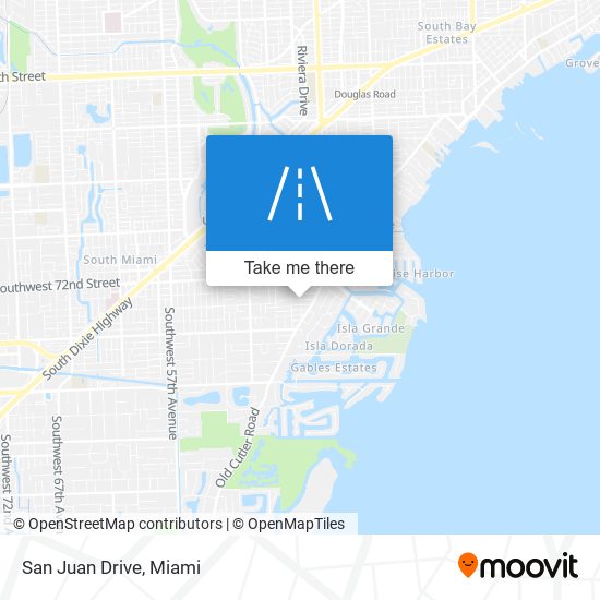 San Juan Drive map