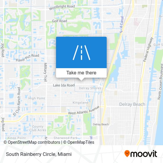 South Rainberry Circle map