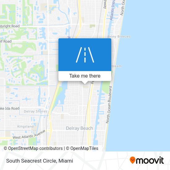 Mapa de South Seacrest Circle