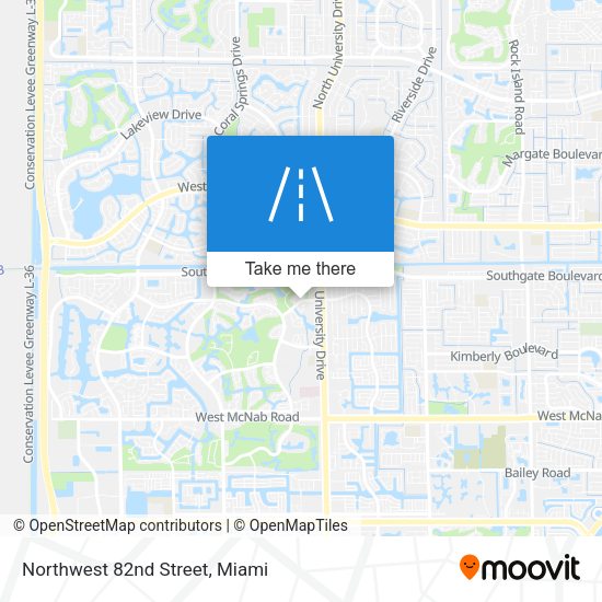 Mapa de Northwest 82nd Street