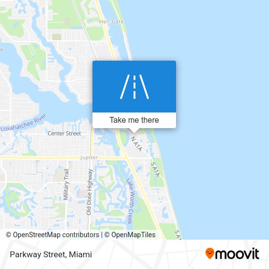 Mapa de Parkway Street