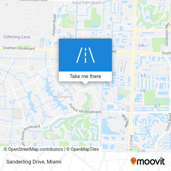 Mapa de Sanderling Drive