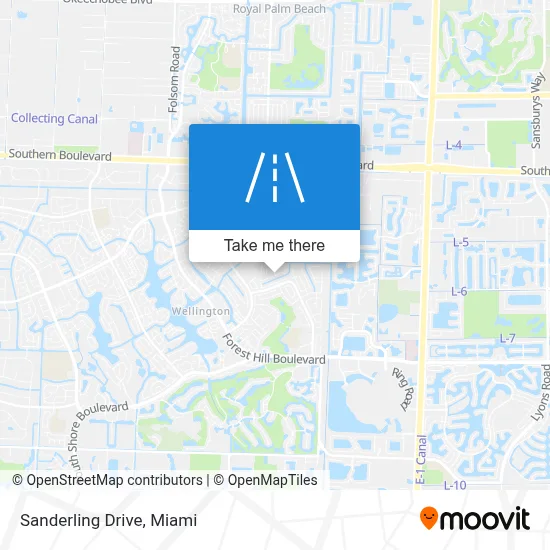 Sanderling Drive map
