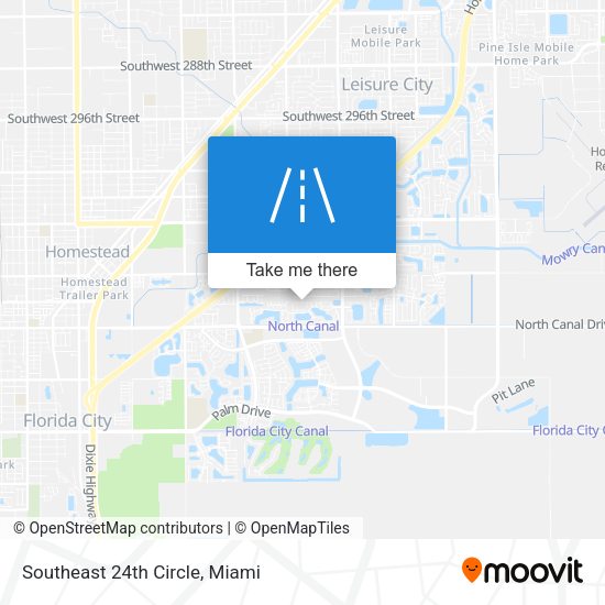 Mapa de Southeast 24th Circle