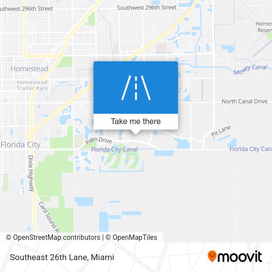 Mapa de Southeast 26th Lane