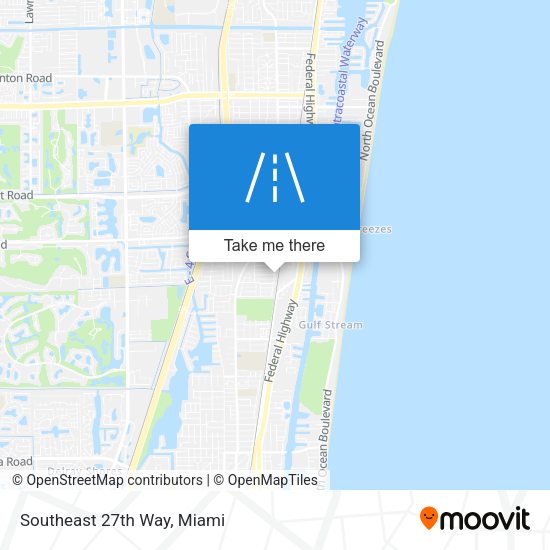 Mapa de Southeast 27th Way