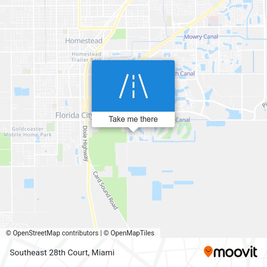 Mapa de Southeast 28th Court