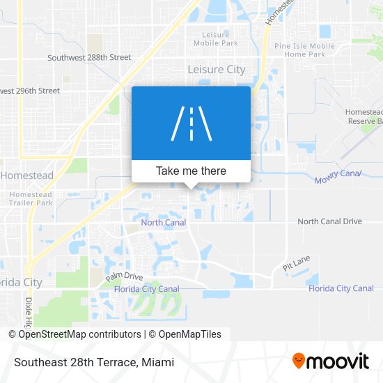 Mapa de Southeast 28th Terrace