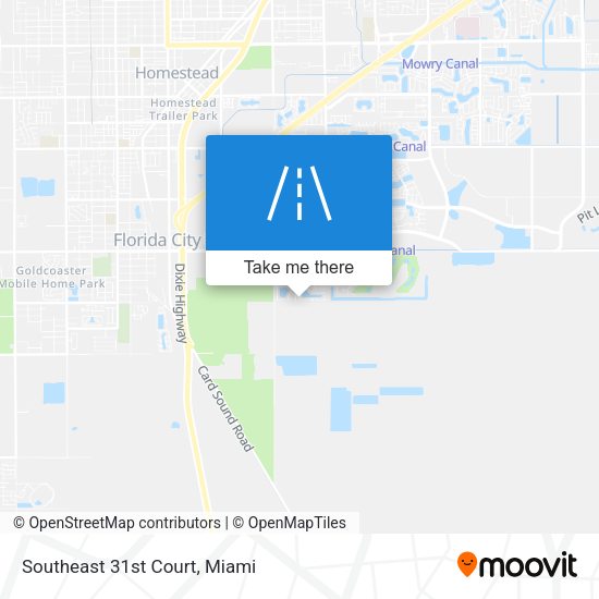 Mapa de Southeast 31st Court