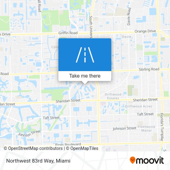 Mapa de Northwest 83rd Way