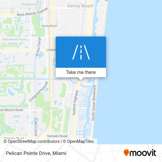 Mapa de Pelican Pointe Drive