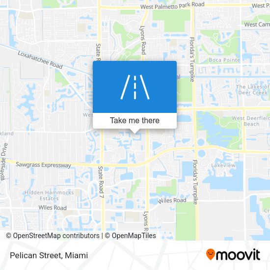 Mapa de Pelican Street