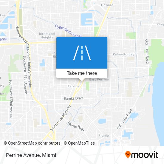 Mapa de Perrine Avenue