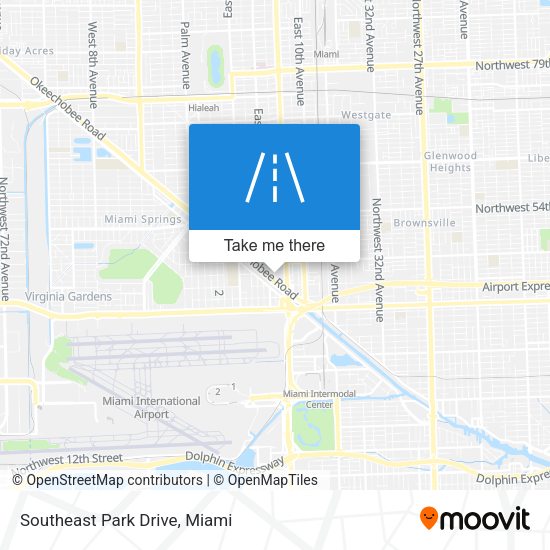 Mapa de Southeast Park Drive
