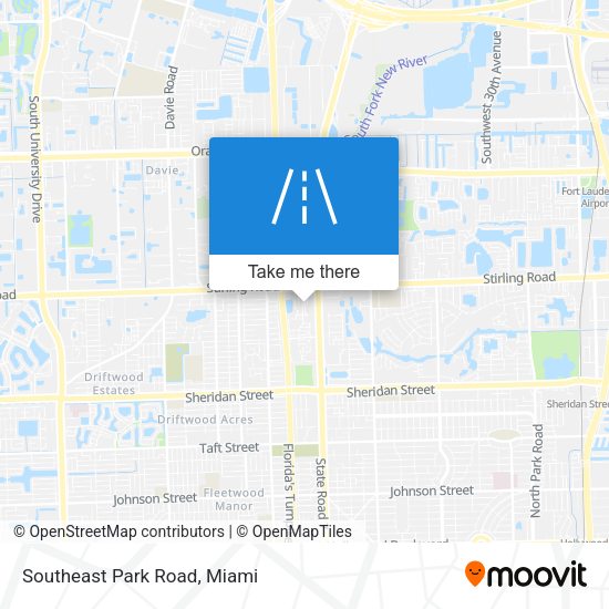 Mapa de Southeast Park Road