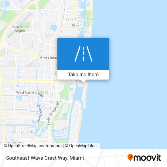 Mapa de Southeast Wave Crest Way