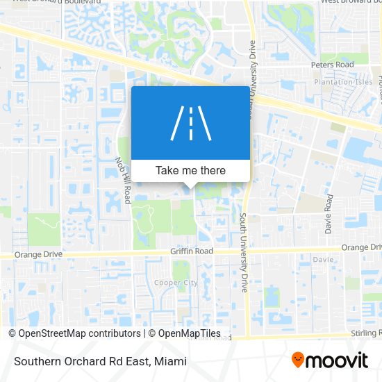 Mapa de Southern Orchard Rd East