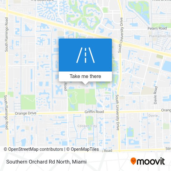 Southern Orchard Rd North map