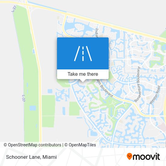 Mapa de Schooner Lane