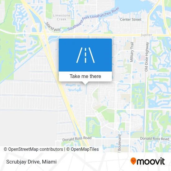 Scrubjay Drive map