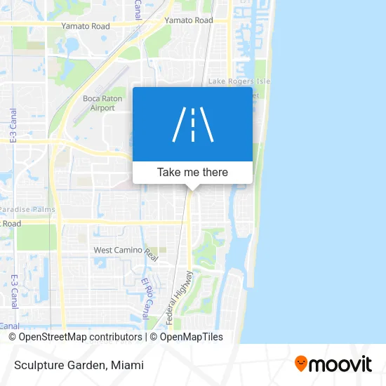 Sculpture Garden map