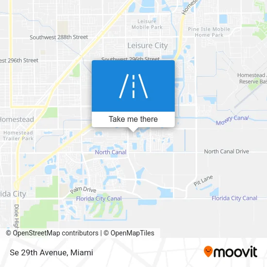 Se 29th Avenue map