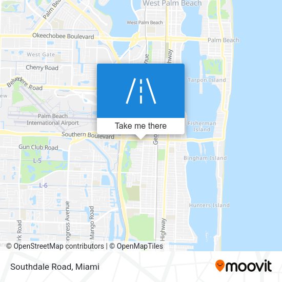 Southdale Road map