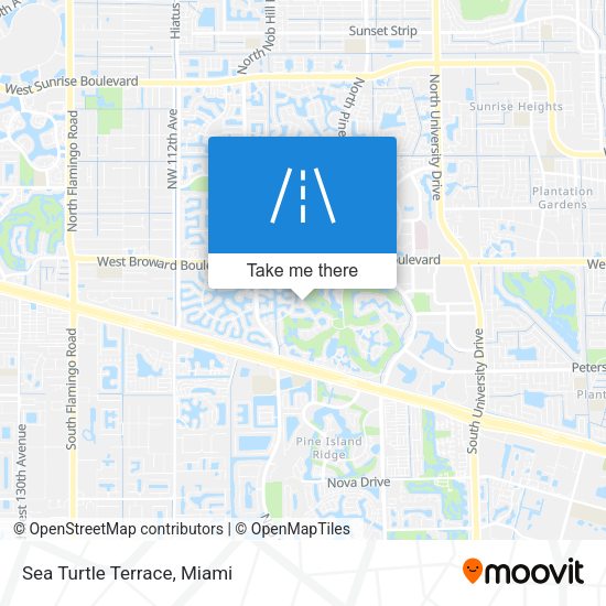 Mapa de Sea Turtle Terrace