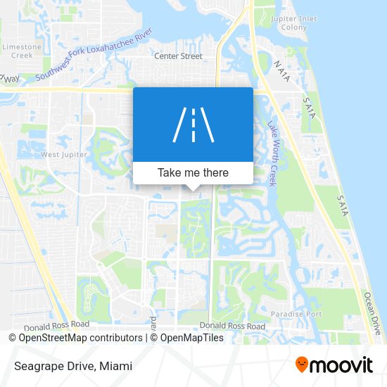 Mapa de Seagrape Drive