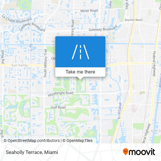 Seaholly Terrace map