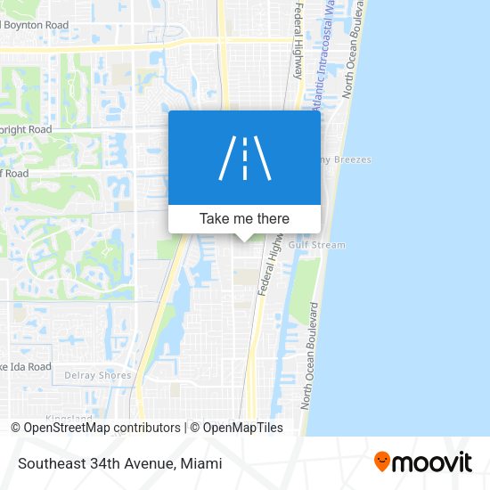 Southeast 34th Avenue map