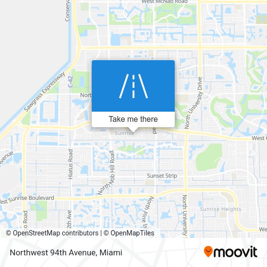 Mapa de Northwest 94th Avenue