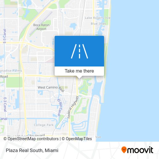 Mapa de Plaza Real South