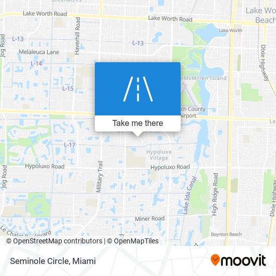 Seminole Circle map