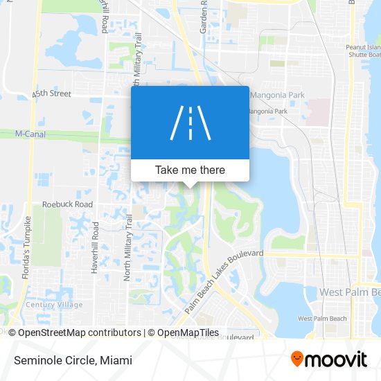 Mapa de Seminole Circle