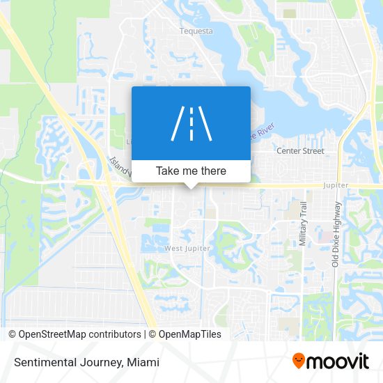 Mapa de Sentimental Journey