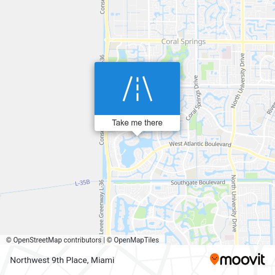 Mapa de Northwest 9th Place