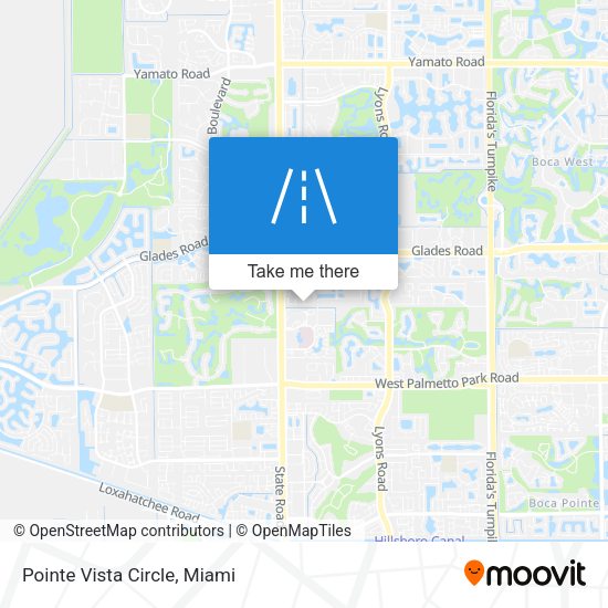 Mapa de Pointe Vista Circle