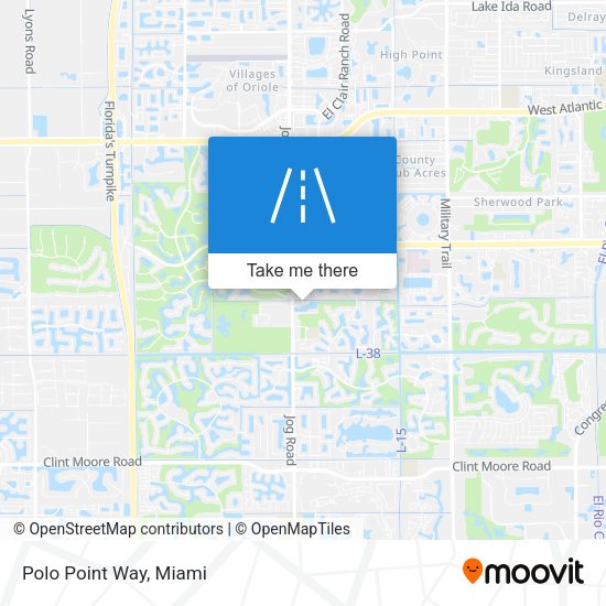 Mapa de Polo Point Way