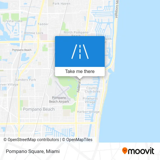 Pompano Square map