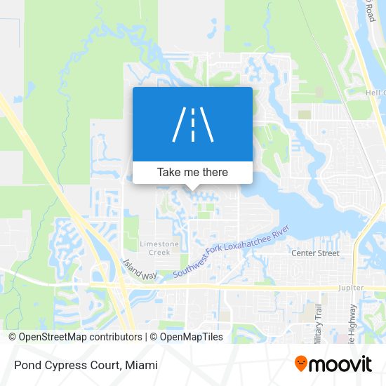 Mapa de Pond Cypress Court