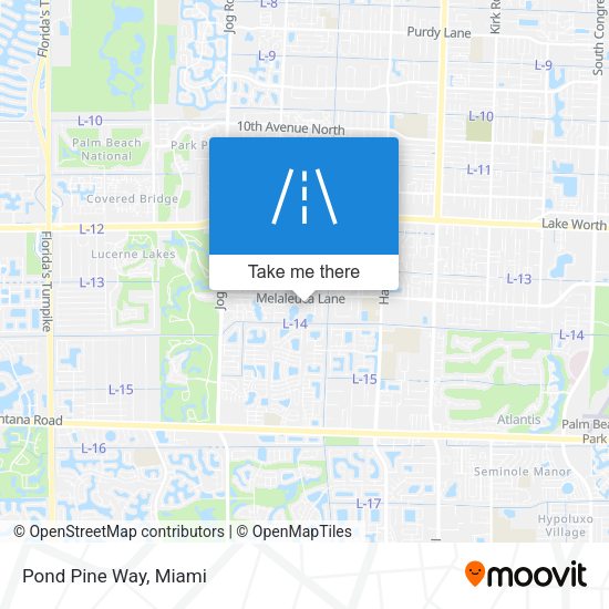 Mapa de Pond Pine Way