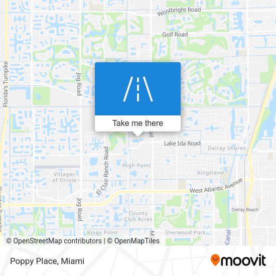 Mapa de Poppy Place