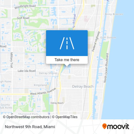 Mapa de Northwest 9th Road
