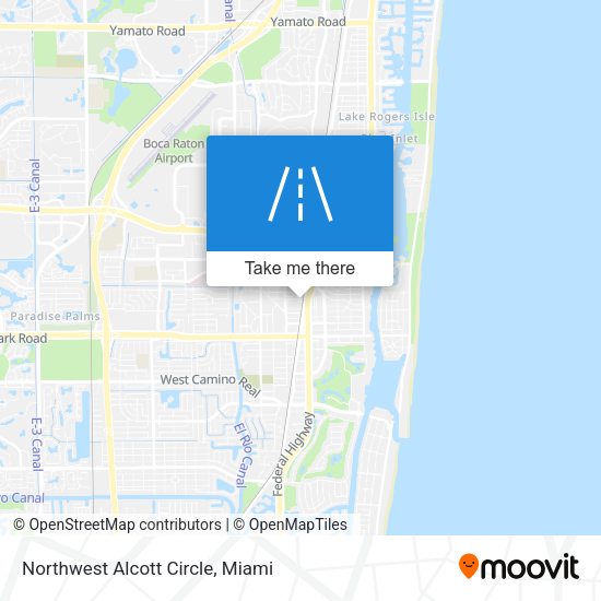 Mapa de Northwest Alcott Circle