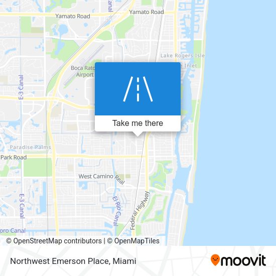Mapa de Northwest Emerson Place