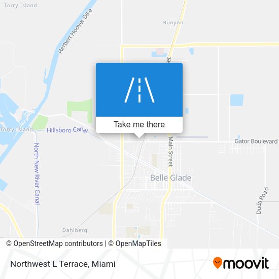 Northwest L Terrace map