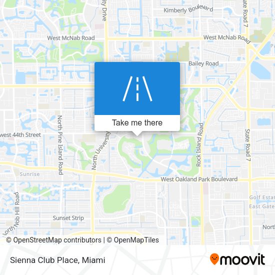 Mapa de Sienna Club Place