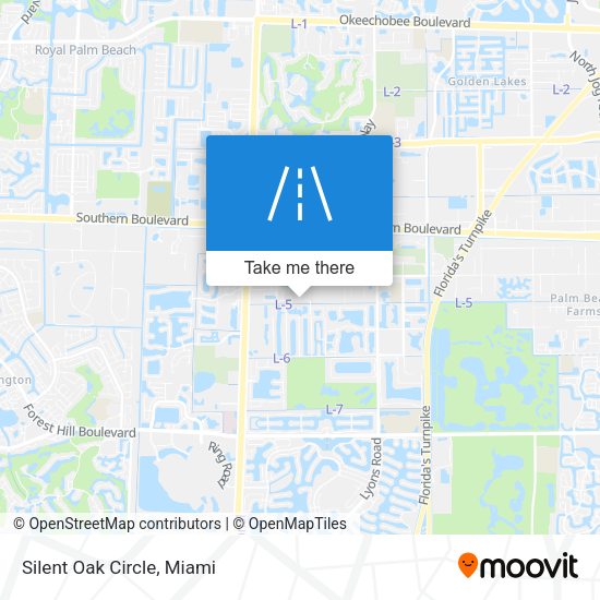 Mapa de Silent Oak Circle